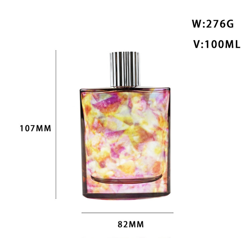 花色多彩香水瓶 Square floating flower perfume bottle 2)