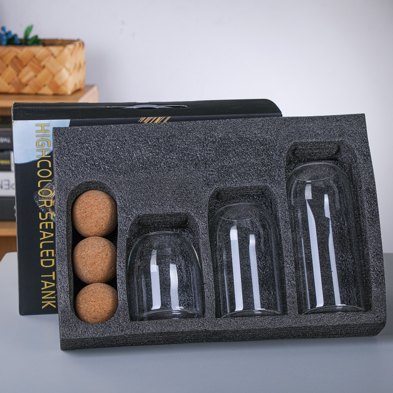 球形软木塞密封罐1 Spherical cork sealed jar (2)