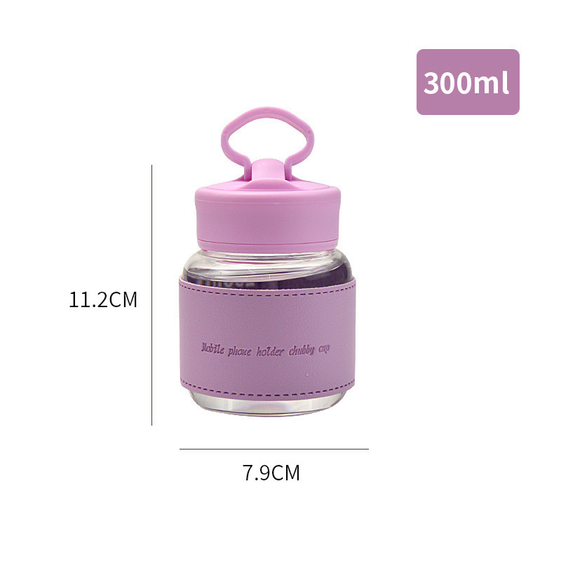 随手杯1 Portable mini glass water bottle (3)