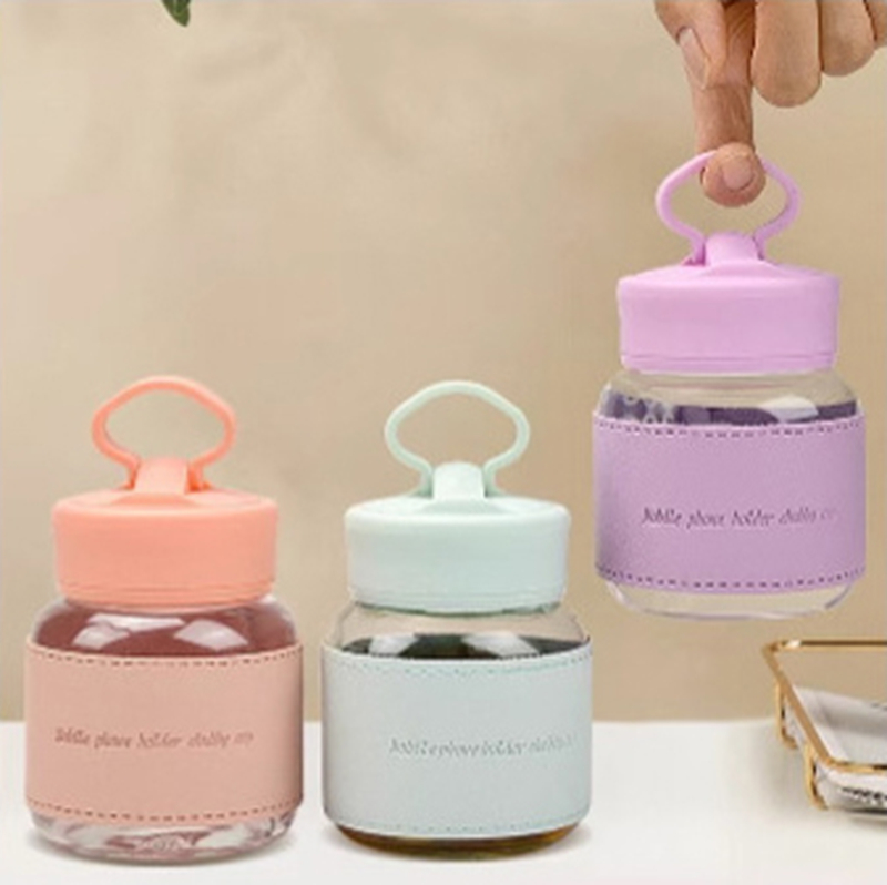随手杯1 Portable mini glass water bottle (4)
