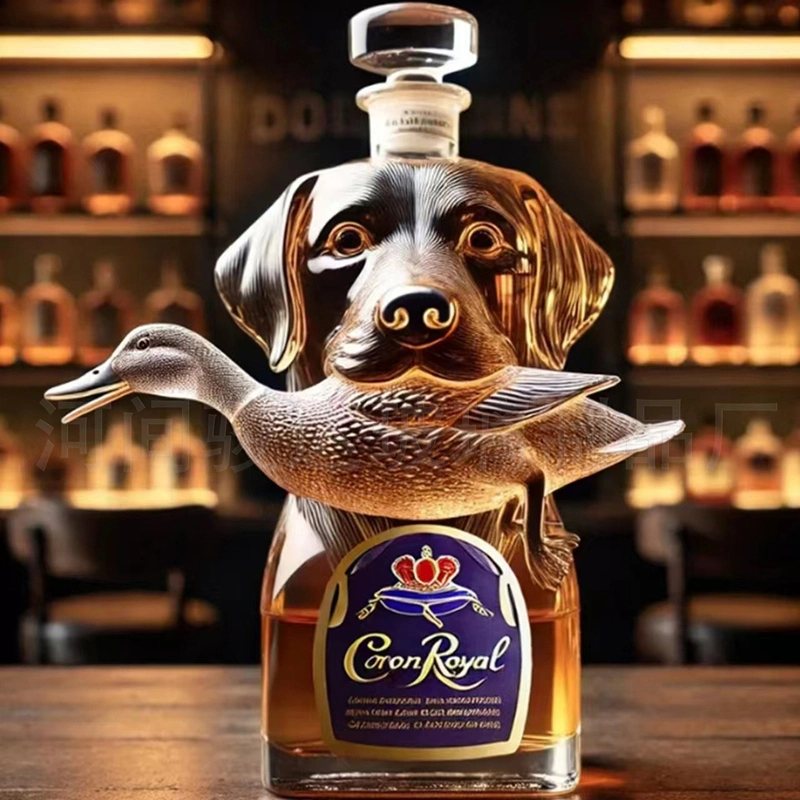 威士忌酒瓶1 Hound Dog Whisky Bottle (3)