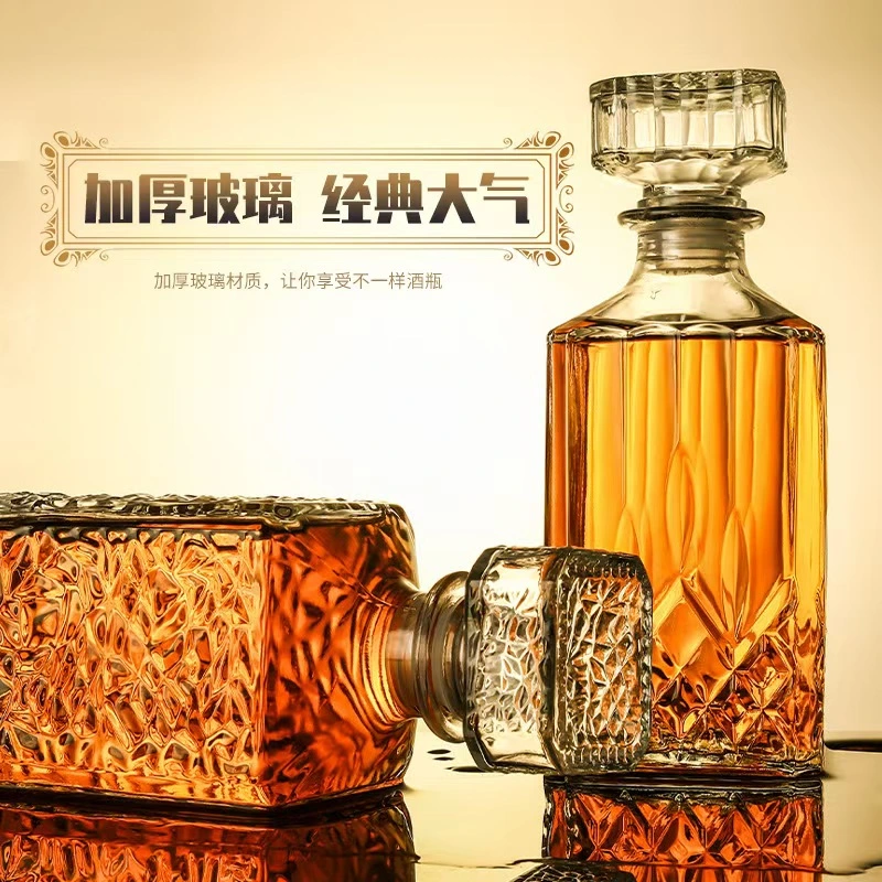 方钻酒瓶1 Square Crystal Wine Bottle (5)