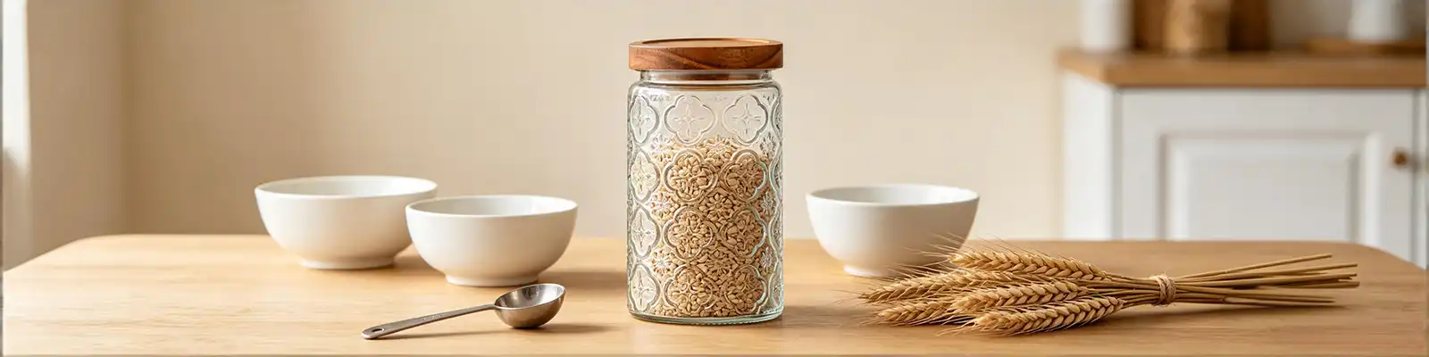 large capacity vintage airtight glass jar