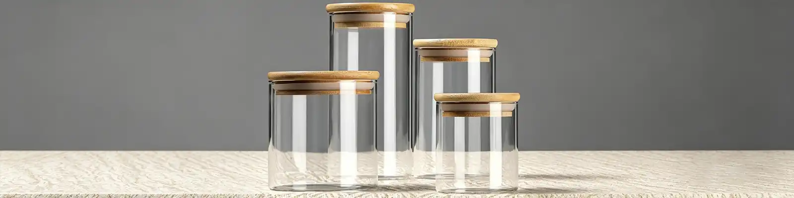 high borosilicate glass jars sealed storage jars high borosilicate glass jars sealed storage jars