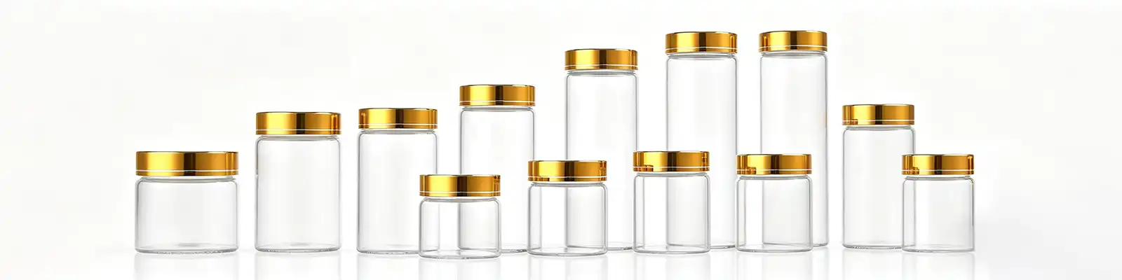 high borosilicate glass wine bottle