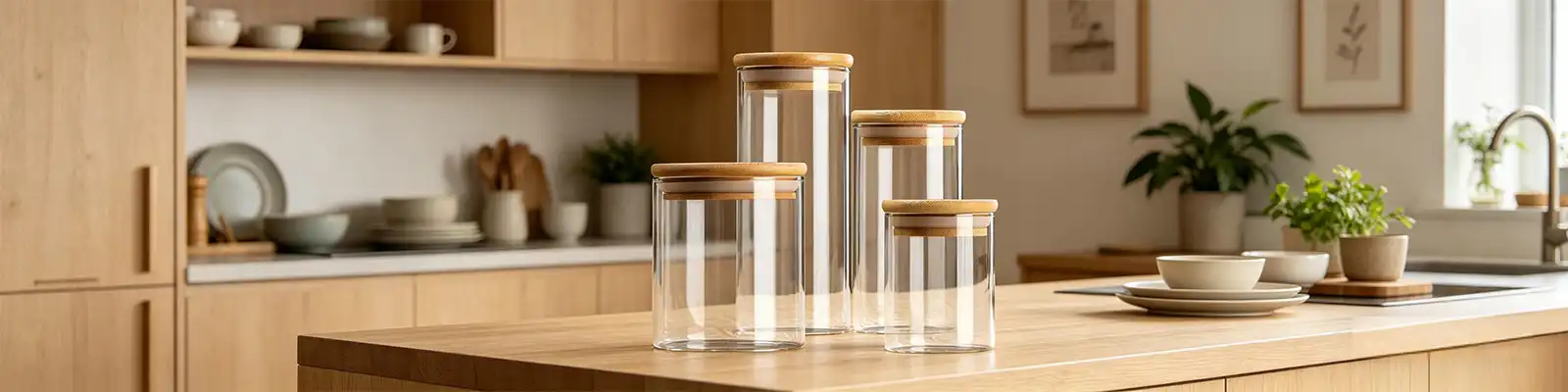 high borosilicate glass jars sealed storage jars high borosilicate glass jars sealed storage jars
