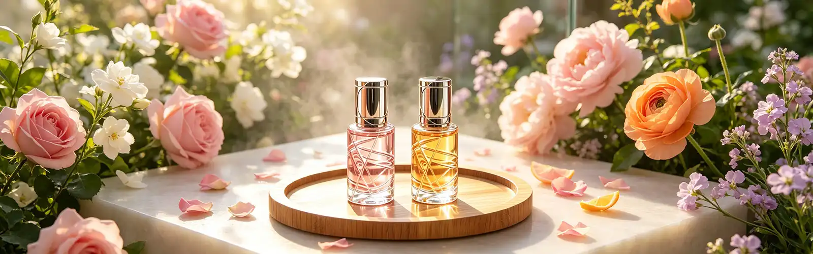 Cylindrical embossed perfume bottle Cylindrical embossed perfume bottle