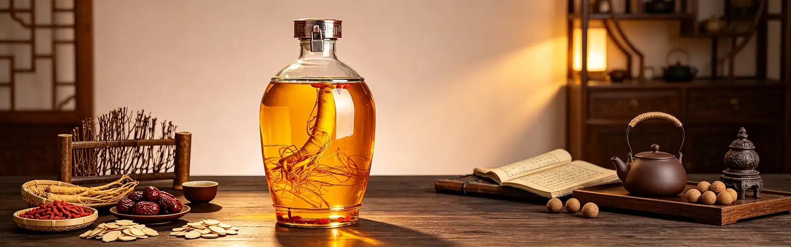 Oval glass wine jar Oval glass wine jar