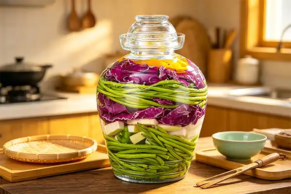 Can you ferment vegetables in traditional glass jars?