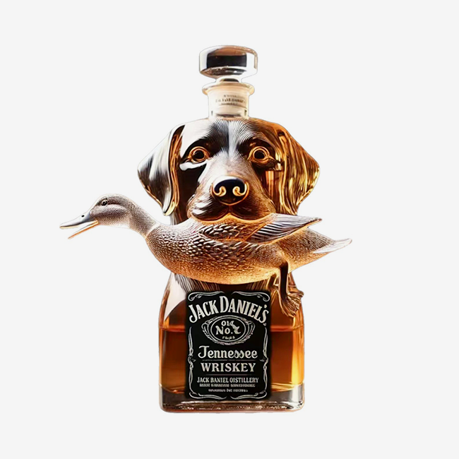 Hound Dog Whisky Bottle